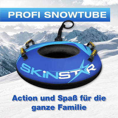 SkinStar Profi Snow Tube Schlitten Bob Rodel Reifen Schneereifen Rutschreifen Ø100cm