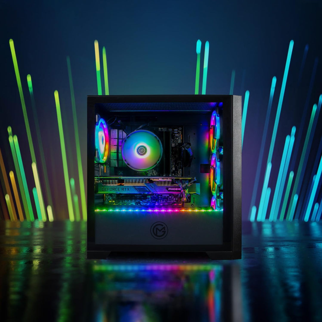 GameMachines Trinity - Gaming PC - AMD Ryzen 7 5700X - GeForce RTX 5060 Ti - 1TB SSD - 16GB DDR4 - W