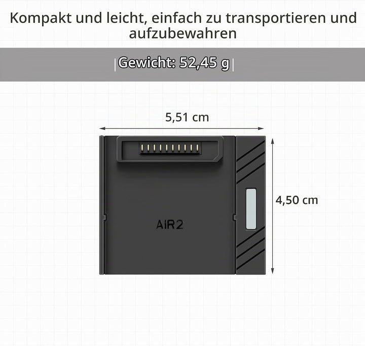 LYONGTECH USB Akku Ladegerät mit PD/QC für DJI Air 2S,Mavic Air 2 Drohne, Raqid Akkuladestation Hub