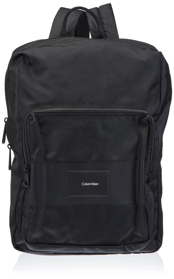 Calvin Klein Herren Rucksack Ck Must T Squared Campus Bp Handgepäck, Schwarz (Ck Black), Einheitsgrö