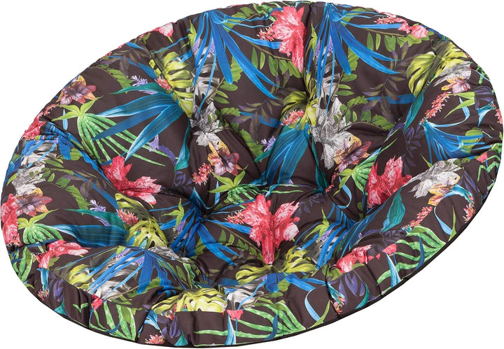 PillowPrim Polster für Papasansessel, Auflage, Ersatzpolster Papasan D 114 cm, Bodenkissen gepolster