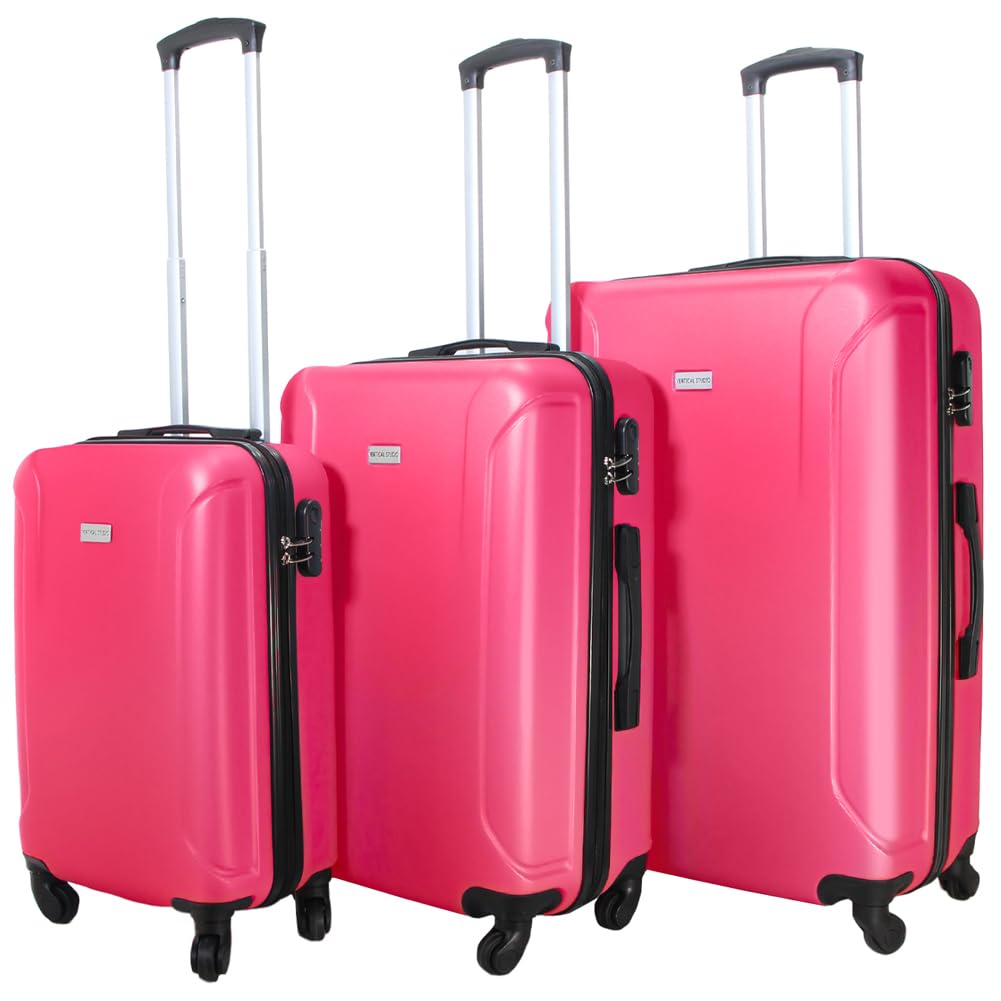 VERTICAL STUDIO 20" 24" 28" Koffer Reisekoffer 3er-Set Trolley Mehrteilig mit Ziffern Kofferschloss