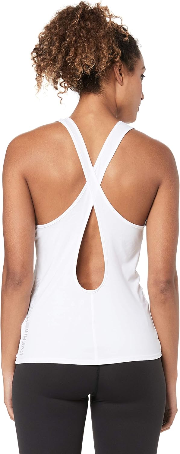 Reebok Damen Rc Ac Tank Top, M Wei&#xDF;