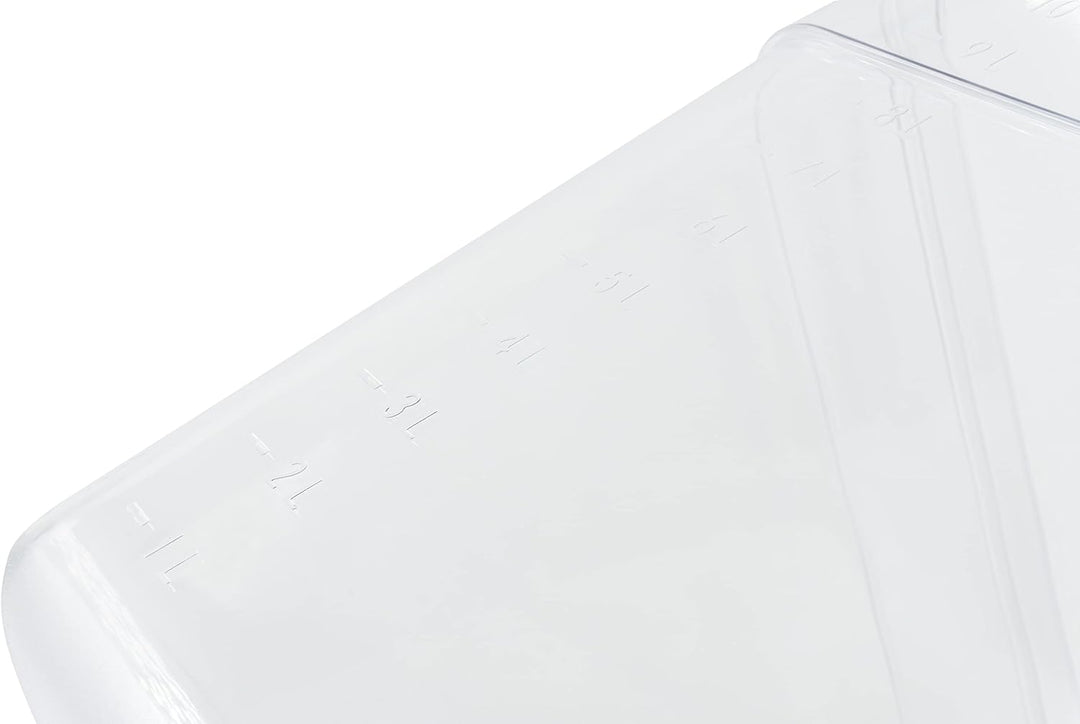 Heidenfeld SVS11 Sous Vide Garer Behälter - Extra gross 32.0 x 26.5 x 20.0 cm - Deckel - Rack - Behä