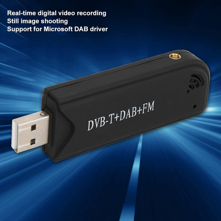 RTL2832U USB DVB-T FM SDR Dongle Stick Digitaler TV-Tuner-Empfänger für Benutzer von DAB-Treibern mi