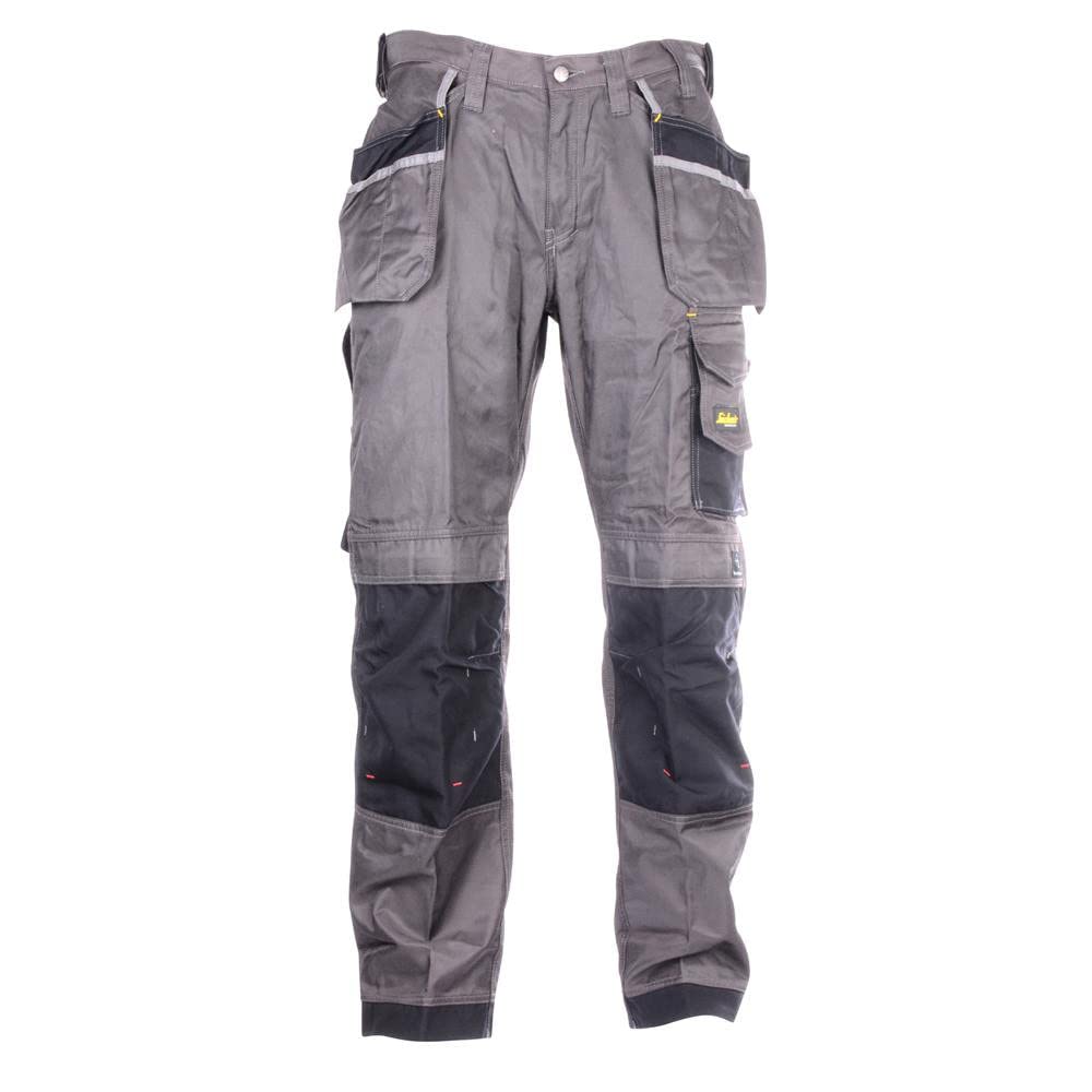 Snickers DuraTwill Hose, Dgrau Gr. 52 52 Muted Black-schwarz, 52 Muted Black-schwarz