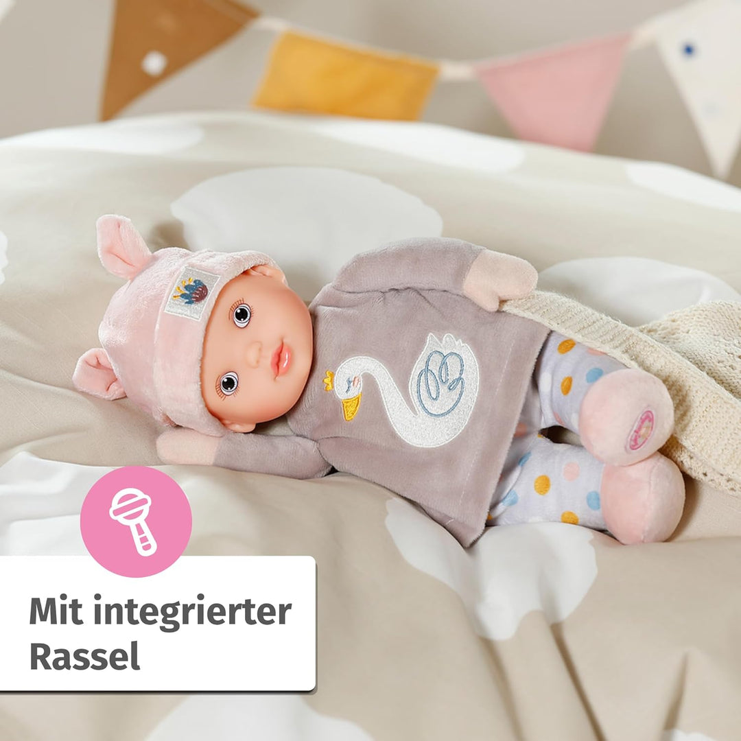 Baby Annabell for Babies Sweetie Mauve 30cm, weiche 30cm grosse Puppe aus Stoff mit integrierter Ras