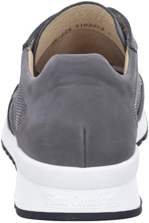 Finn Comfort Herren Prezzo Sneaker 39.5 EU Mittelgrau, 39.5 EU Mittelgrau