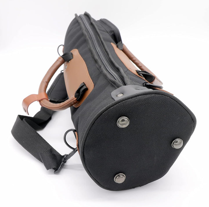 Soundman® Gigbag für Trompete - Extra stabile Verstärkung am Trichter - mit weicher Innenfütterung -