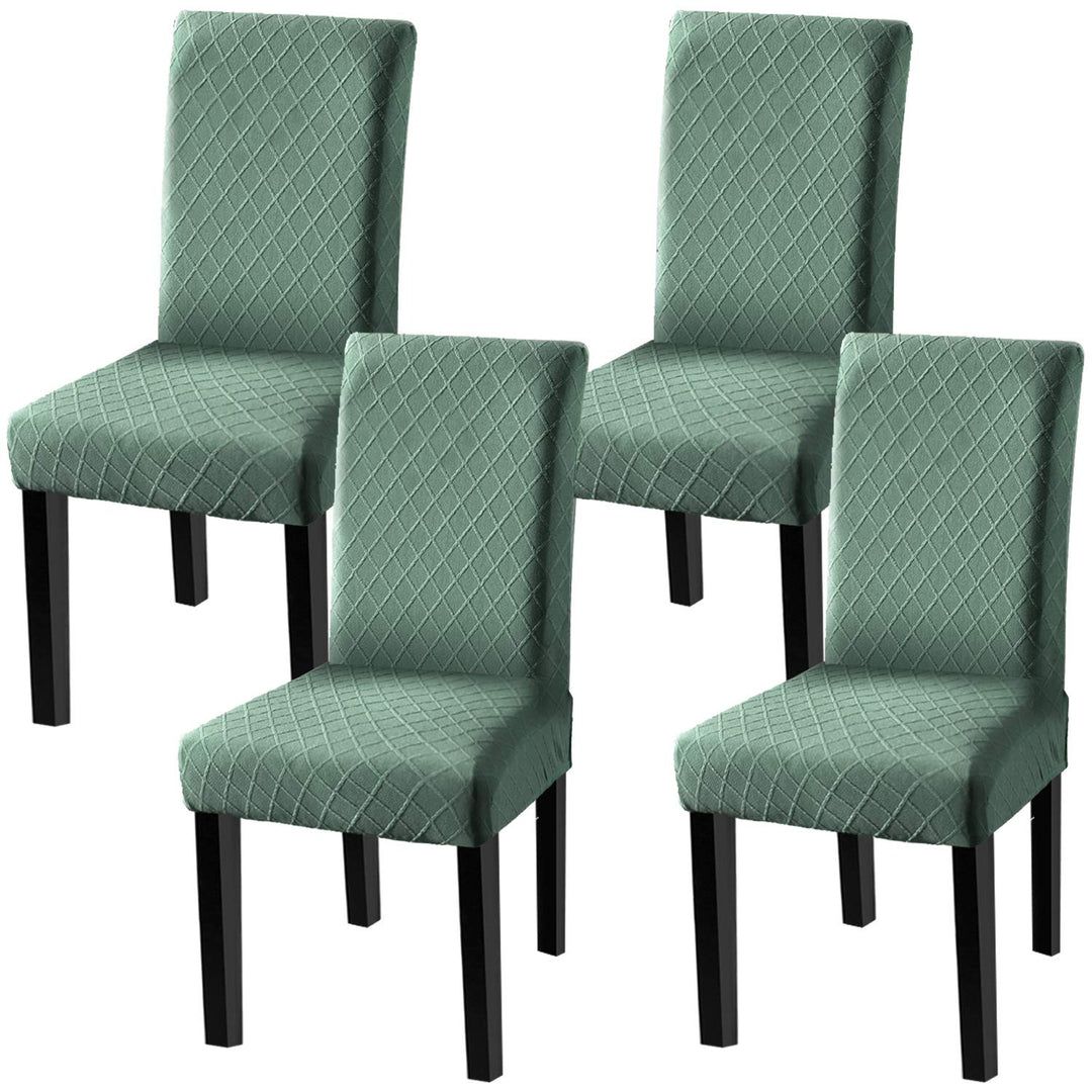 Fuloon Stuhlhussen 4er 6er Set, Stuhlüberzug Universal Stretch Abnehmbare Stuhlbezug, Bezüge für Ess