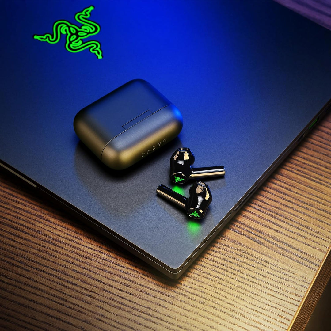 Razer Hammerhead True Wireless X - Niedrig Latenz Ohrstöpsel (Niedrig Lattenz 60ms Gaming Modus, Mob