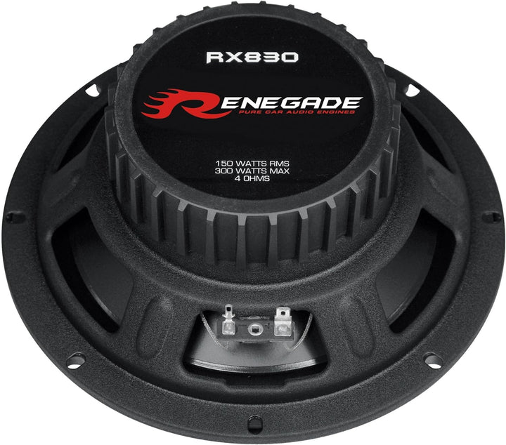 Renegade RX830 3-Wege Einbau-Lautsprecher 300W Inhalt: 1St.