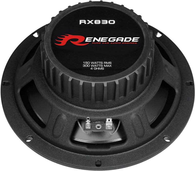 Renegade RX830 3-Wege Einbau-Lautsprecher 300W Inhalt: 1St.