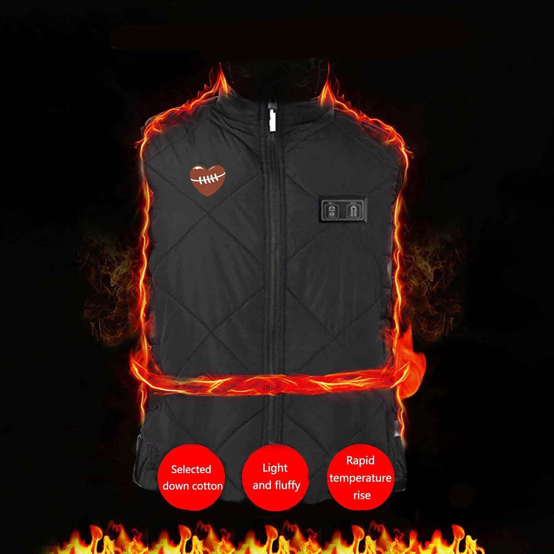 Kinder Beheizte Weste, Beheizbare Jacke Kinder, Junge USB wiederaufladbar Beheizbare Kleidung Winter