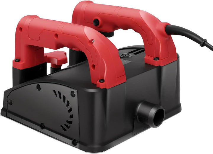 Walzenfräse 1200W Betonfräse Elektrischer Wandhobel Sanierungsfräse Putzfräse Mauerfräse eignet sich