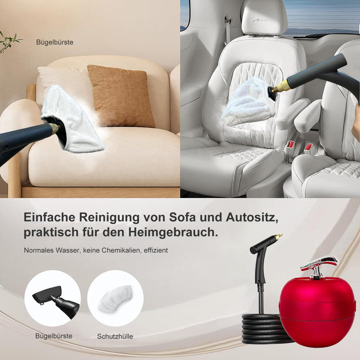 OUTIGO Dampfreiniger Tragbarer, Hochtemperatur Reinigungsmaschine für Küche, 2000w, Eliminates Greas