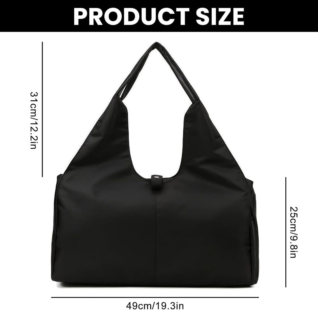 Sporttasche Damen Yogatasche, Yogatasche Sporttasche mit Schuhfach, Wasserdicht Reisetasche Training