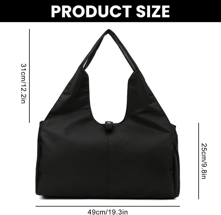 Sporttasche Damen Yogatasche, Yogatasche Sporttasche mit Schuhfach, Wasserdicht Reisetasche Training