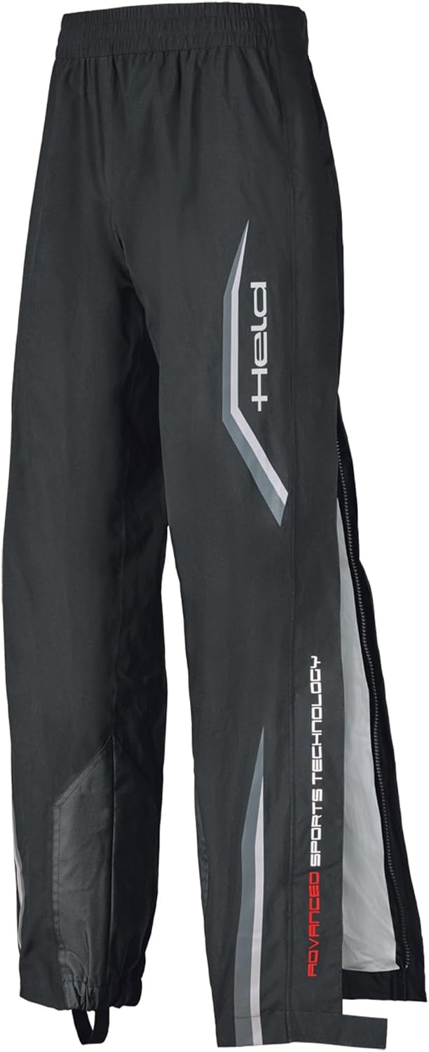 Held Rainblock Zip Base Regenhose, schwarz/grau, 5XL Schwarz/Grau 5XL, Schwarz/Grau 5XL
