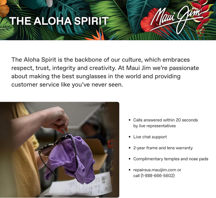 Maui Jim Unisex Local Kine Sunglasses 54 Blue Local Kine Soft Blac, 54 Blue Local Kine Soft Blac