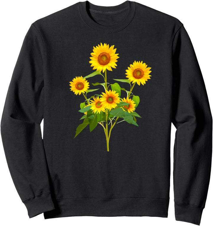 Sunflower Flower Garden Yellow Girasol Flor Sweatshirt