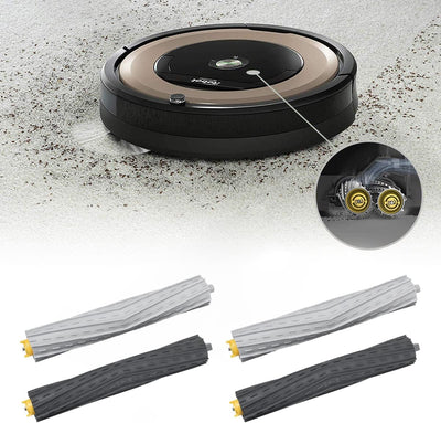 Jajadeal Ersatzteile Rollen für iRobot Roomba 800 & 900 Serie Roboter Staubsauger 860 861 865 866 87