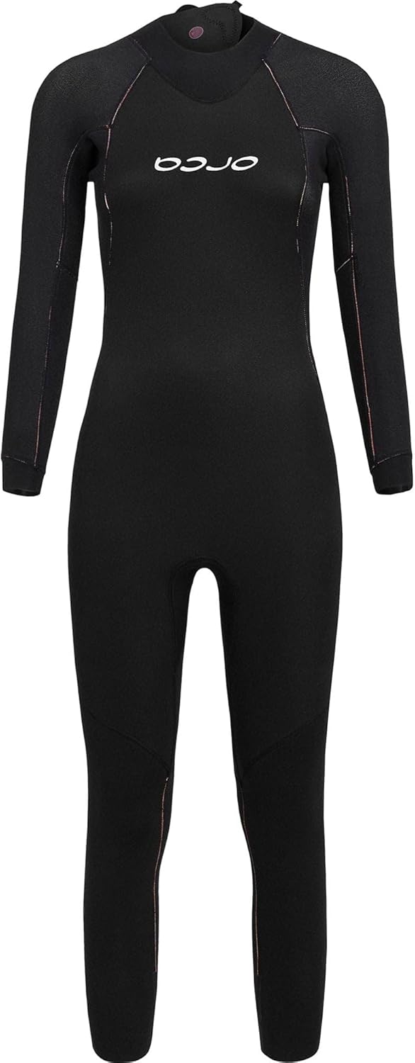 Orca Vitalis Damen-Neoprenanzug mit hoher Sichtbarkeit, Schwarz – Der Vitalis Neoprenanzug ist die E
