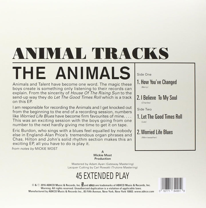 Animal, Vinyl