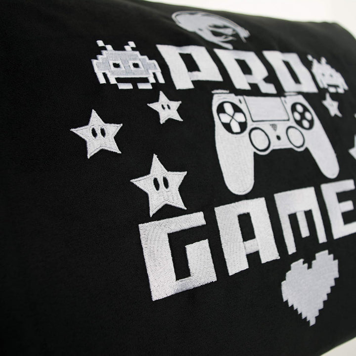 PRO Gamer Kissen 40x60cm Gamer Zocker Kissen lustiges Einweihungsgeschenk Wohnzimmer Dekokissen mit