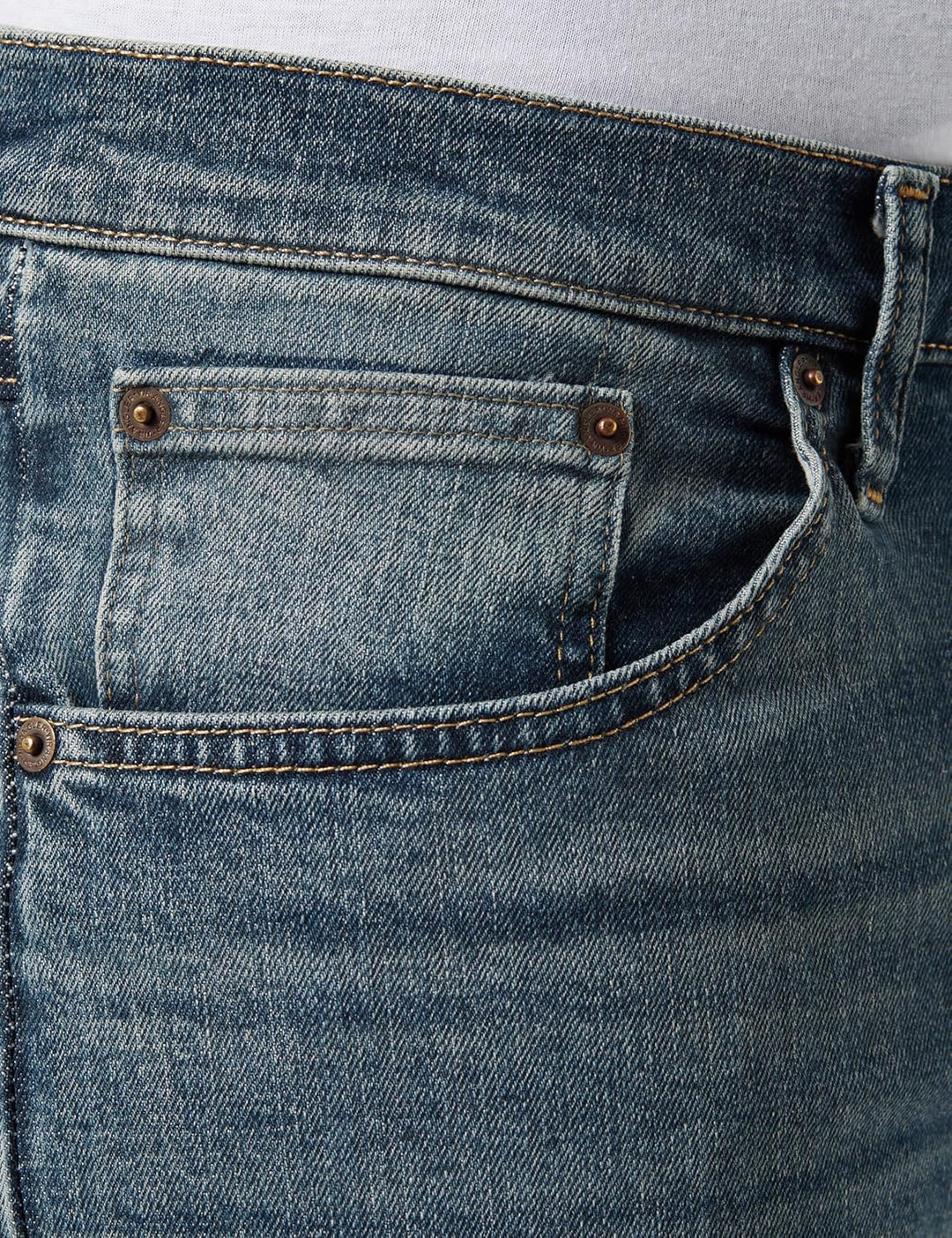 Wrangler Men's Texas Contrast Jeans 31W / 34L River, 31W / 34L River