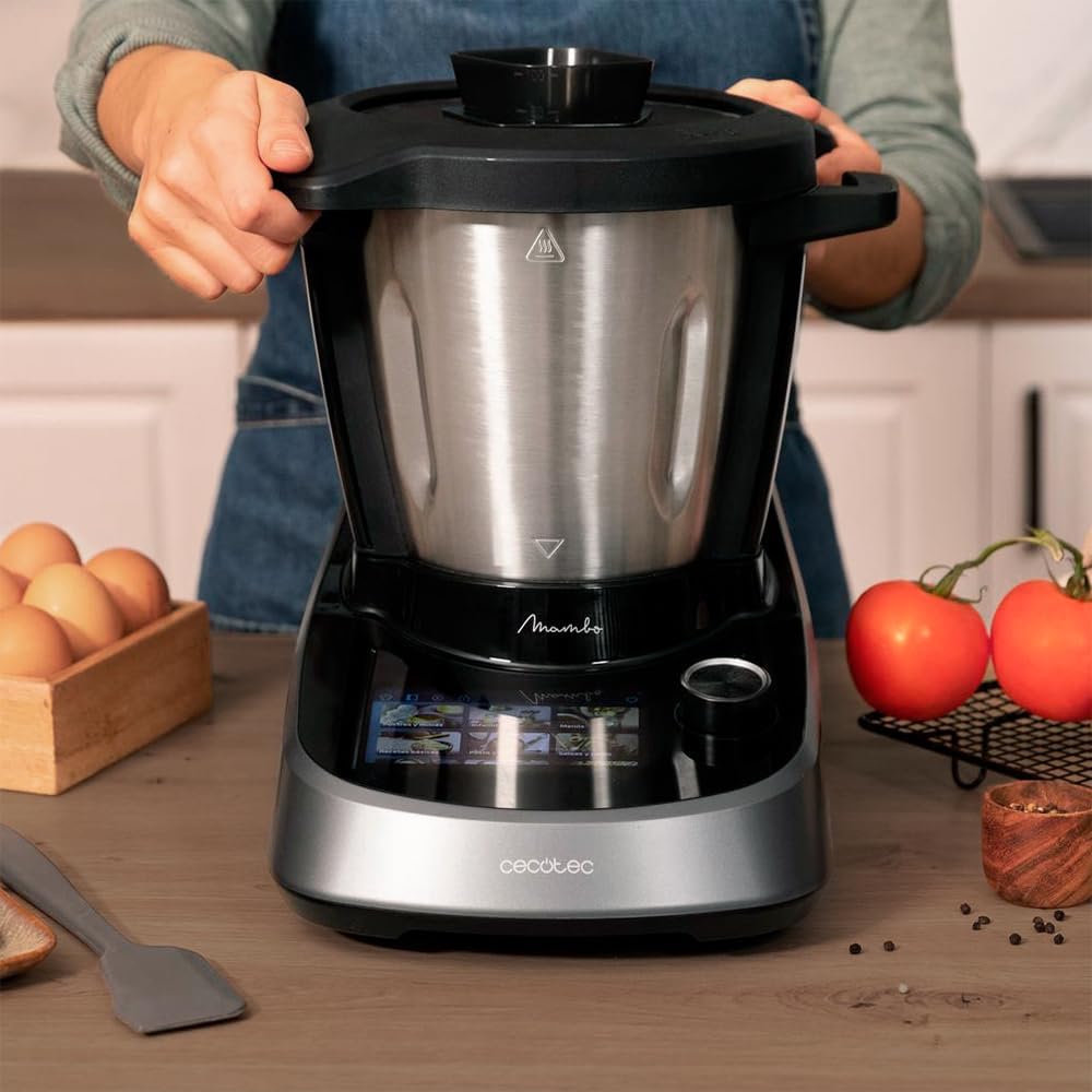 Cecotec Multifunktionale Küchenmaschine mit Lebensmittelspender Mambo Touch mit Habana Pro Kanne. 37