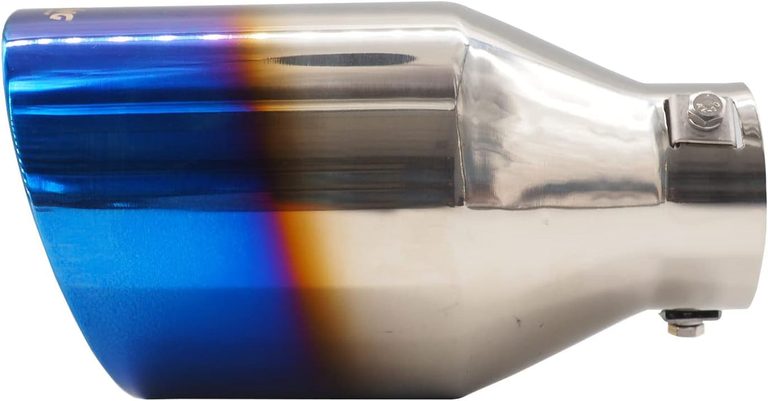 Simoni Racing TRX/20B Auspuff Universal Inox, Titanium Look