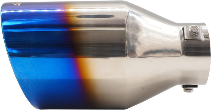 Simoni Racing TRX/20B Auspuff Universal Inox, Titanium Look