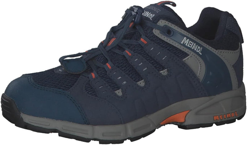 Meindl Herren Nebraska Trekking-& Wanderhalbschuhe 38 EU Navy Orange, 38 EU Navy Orange