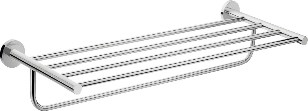 hansgrohe Logis Universal Badetuch-/Handtuchhalter (mit Ablage, Badzubehör) Chrom Handtuchhalter mit