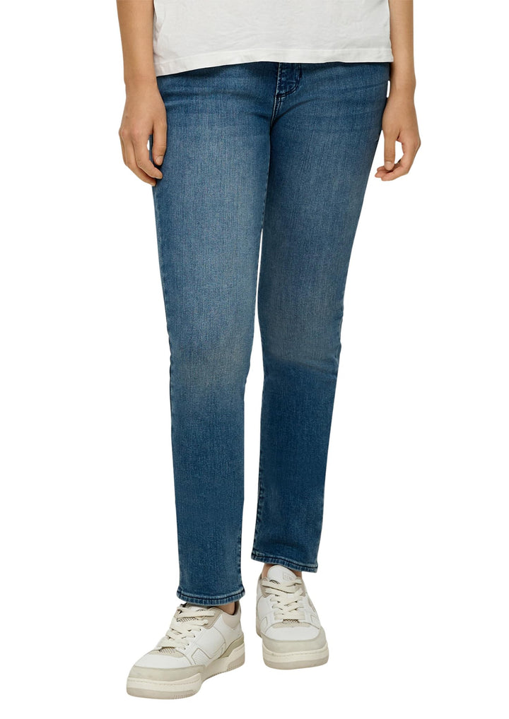 s.Oliver Jeans Betsy/Slim Fit/Mid Rise/Slim Leg/Baumwollstretch 34W / 36L Blau, 34W / 36L Blau