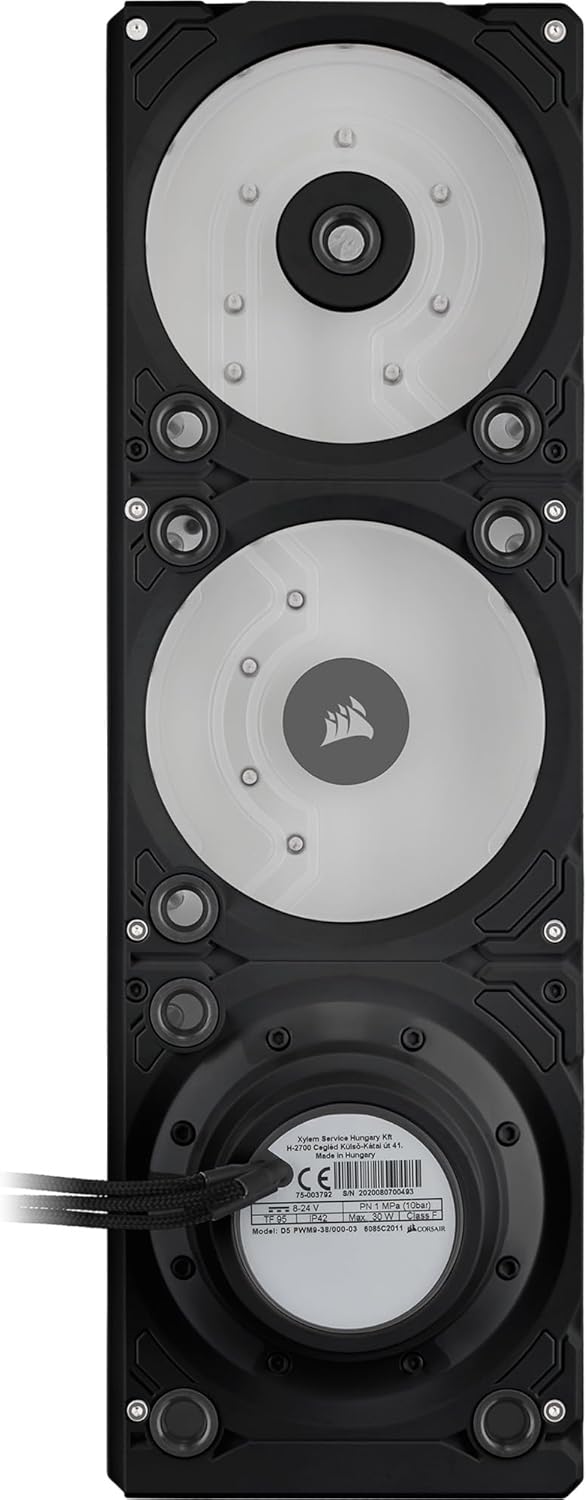 Corsair Hydro X Series XD7 RGB Pumpen-/Ausgleichsbehälter-Kombination (360-mm-Verteilerplattensystem