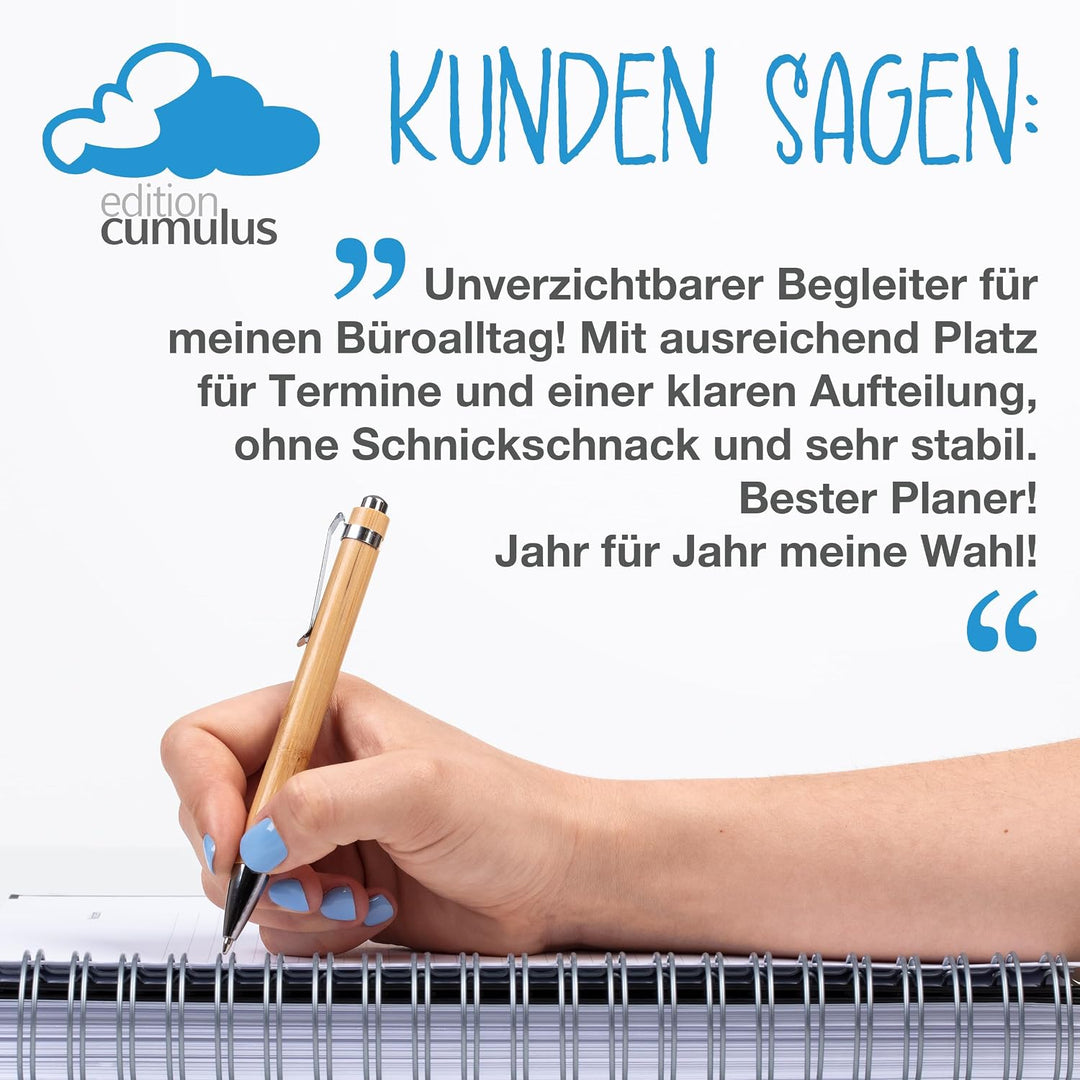 2026 Der GROSSE Dicke – DIN A4 Kalender - BLUMENPRACHT von edition cumulus – MADE IN GERMANY - gross