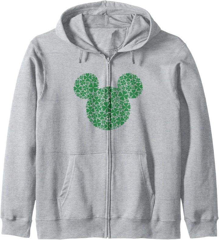 Disney Mickey And Friends St. Patrick's Tag Mickey Clover Kapuzenjacke