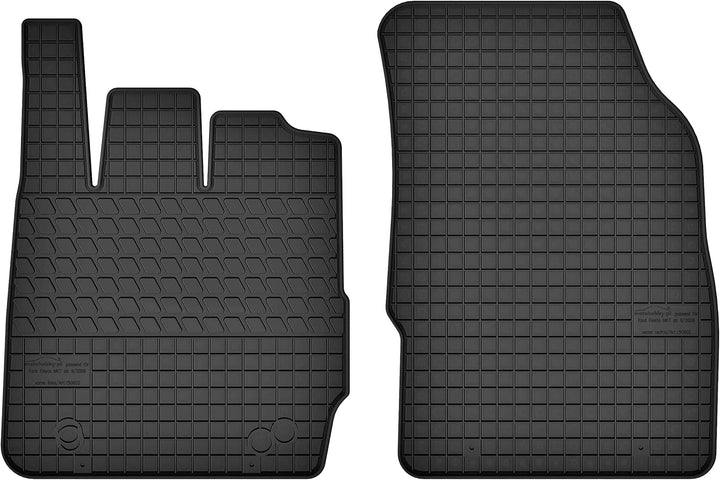 Motohobby Vorne Gummi Fussmatten Gummimatten Satz für Ford Fiesta MK7 (2008-2017)