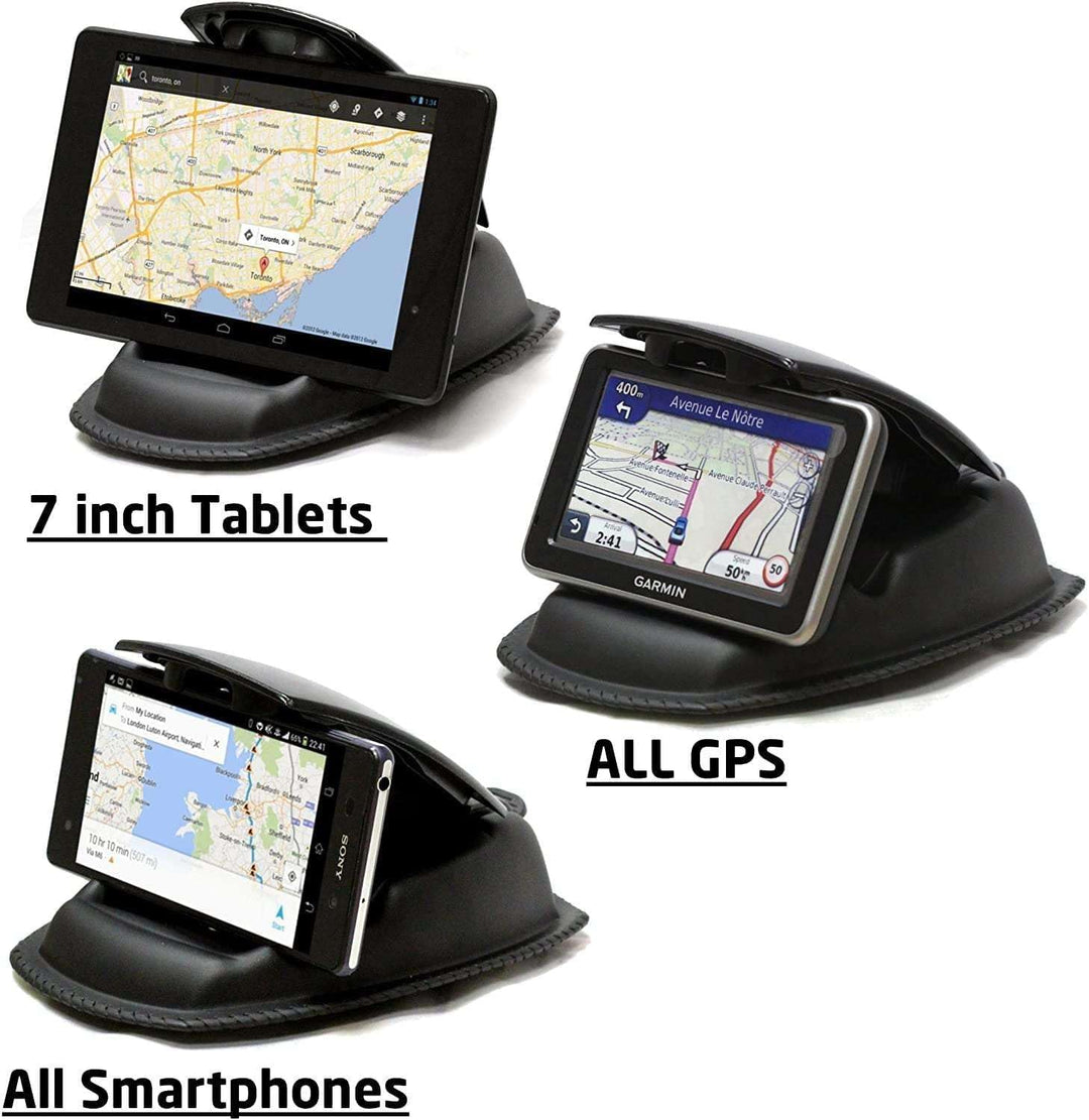 Navitech Schwarz Ultra Halt Armaturenbrett Montierung - Kompatibel Mit Dem Tomtom GO Superior 6 Inch