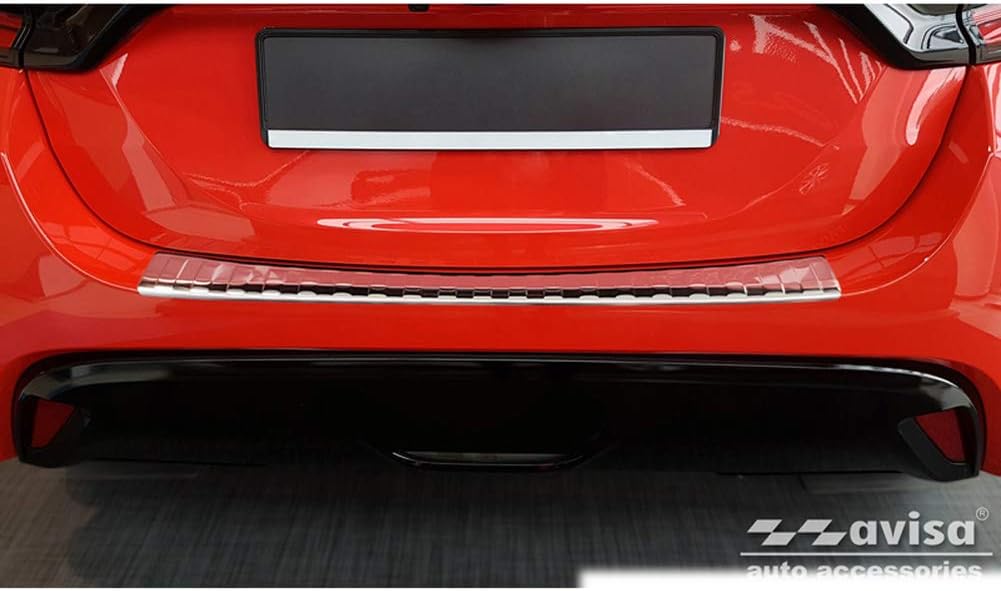 Avisa Edelstahl Heckstossstangenschutz kompatibel mit Toyota Yaris IV HB 5-türer (exkl. GR) 2020- 'R