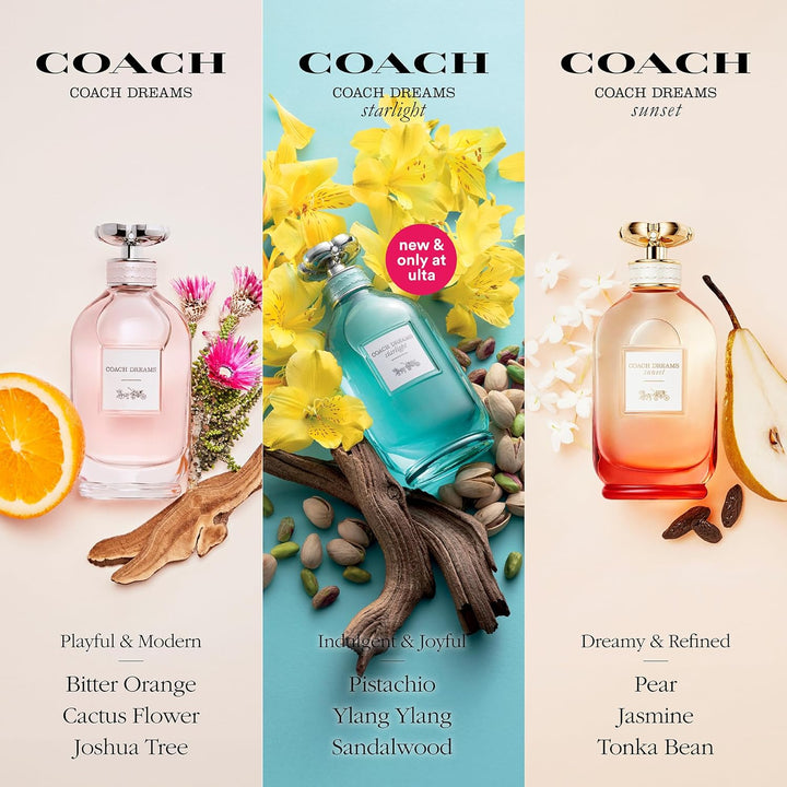 Coach Dreams EdP, Linie: Dreams, Eau de Parfum für Damen, Inhalt: 90ml 90 ml (1er Pack), 90 ml (1er