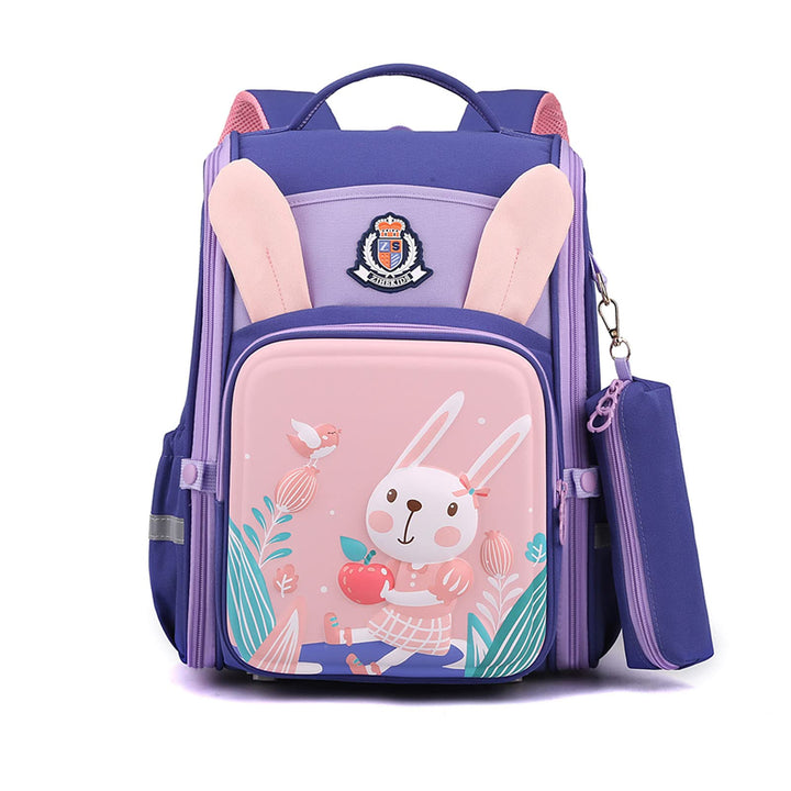 FANDARE Niedlich Kinderrucksack Schulranzen Reflektierend Schultaschen Jungen Mädchen Schulrucksack