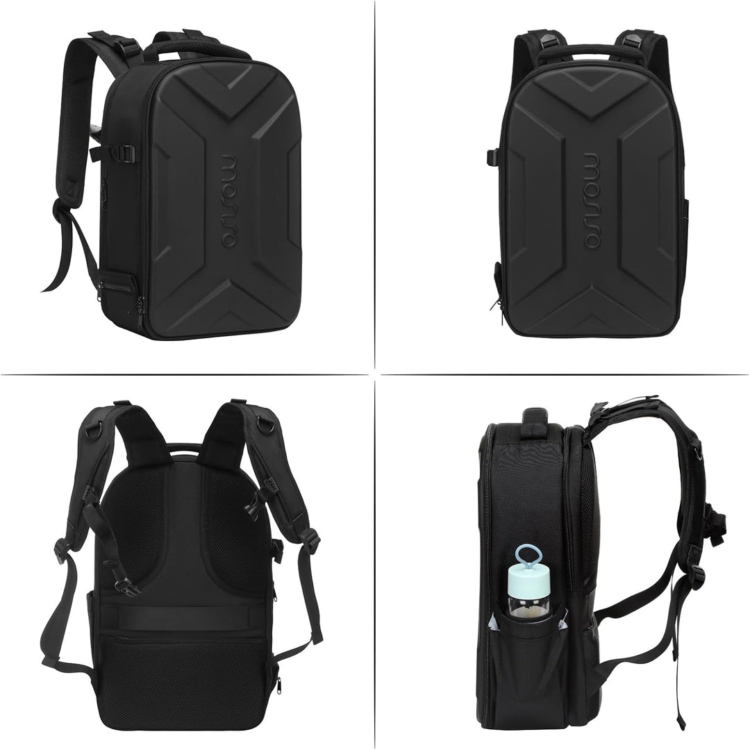 MOSISO Kamera Rucksack, DSLR/SLR/Spiegellos Photographie Kameratasche Wasserdicht Künstlerisch Geome