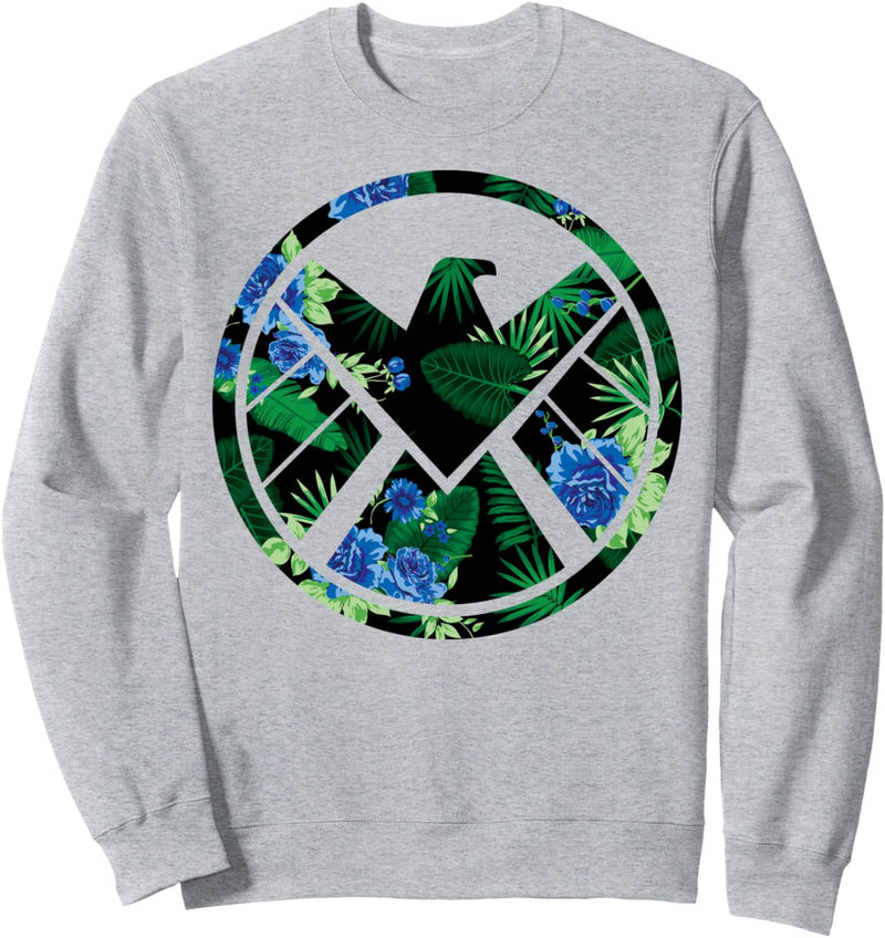 Marvel Agents Of Shield Floral Paradise Icon Sweatshirt