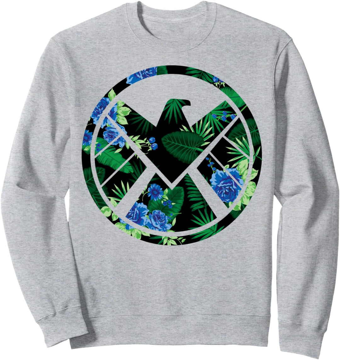 Marvel Agents Of Shield Floral Paradise Icon Sweatshirt