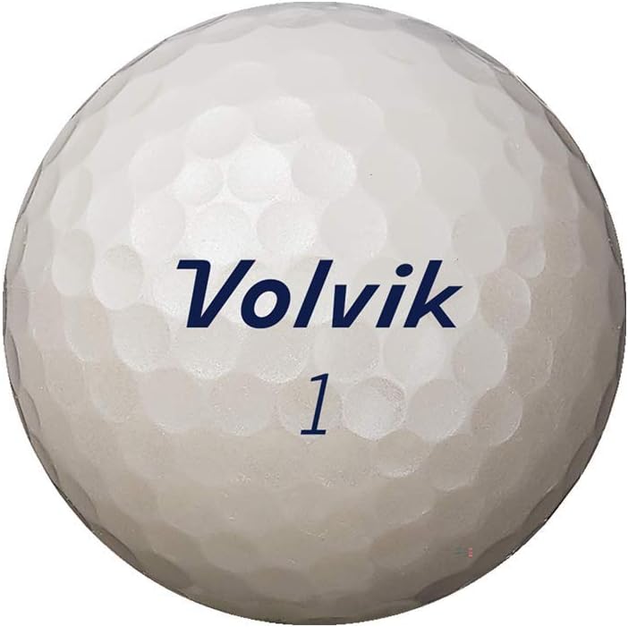 Volvik Solice Golfbälle Weiss, Weiss