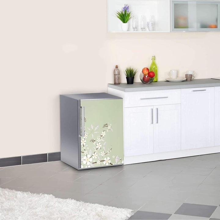 Kühlschrank Aufkleber I Dekoration für Kühlschranktür - Sticker Folie selbstklebend I Deko Küche - D