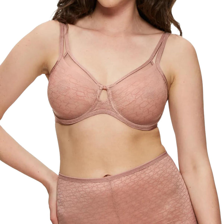 Triumph Damen Triumph Signature Sheer W01 Ex Bra 95D Toasted Almond, 95D Toasted Almond